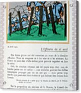 The 2nd Battle Of The Aisne, 16th Acrylic Print