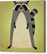 The Artful Raccoon Acrylic Print