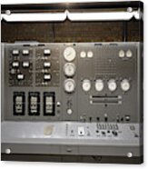The Atomic Age -- Ebr-1 Nuclear Reactor Control Panel In Arco, Idaho Acrylic Print