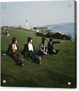 The Beatles On Plymouth Hoe Acrylic Print