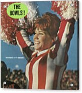 The Bowls Nebraskas Kitty Mcmanus Sports Illustrated Cover Acrylic Print