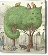 The Cat Tree Acrylic Print