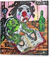 The Clown After Hours Acrylic Print
