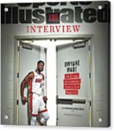 The Exit Interview Miami Heat Dwyane Wade On Rings Sports Illustrated Cover Acrylic Print