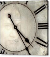 The Face Of Time Acrylic Print