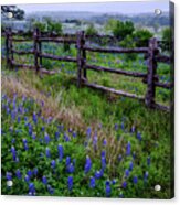 The Fence Of Times Past Acrylic Print