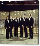 The Kings Singers Perform On Tv Show Acrylic Print