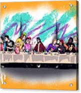 The Last 90s Supper Acrylic Print