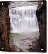 The Middle Falls Acrylic Print