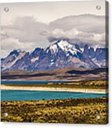 The Mountains Of Torres Del Paine National Park, Chile Acrylic Print