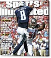 The New Qb Marcus Mariota And His Historic Opening Statement Sports Illustrated Cover Acrylic Print