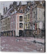 The Old Arcades, Dieppe; Les Vieux Arcades, Dieppe, C.1898-1900 Acrylic Print