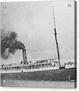 The Oregon Railroad And Navigation Company's New Steamship, The Columbia Acrylic Print