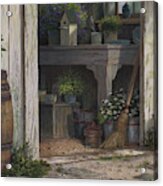 The Potting Shed Acrylic Print