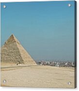 The Pyramids Of Giza Acrylic Print
