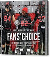 The Return Of Eric Legrand, Fans Choice Best Moment Of 2011 Sports Illustrated Cover Acrylic Print