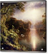 The River Of Light By Frederic Edwin Church Acrylic Print