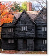 The Salem Witch House Acrylic Print