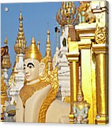 The Shwedagon Pagoda Acrylic Print