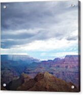 The Stormy Grand Canyon Acrylic Print