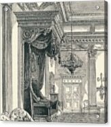 The Throne Room Dublin Castle, 1896 Acrylic Print
