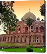 The Tomb Of Humayun Acrylic Print