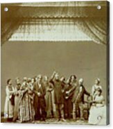 Theatre Group Of The Folk Theatre Acrylic Print
