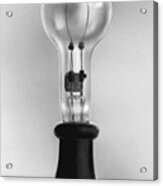 Thomas Edisons Electric Lamp Acrylic Print