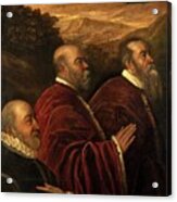 Three Venetian Counsellors Acrylic Print
