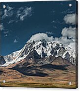 Tibetan Mountain Range Acrylic Print