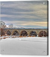 Tiffany Rr Bridge Acrylic Print