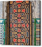 Tiled Door Of Sevilla Acrylic Print