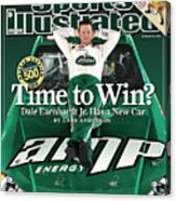 Time To Win Dale Earnhardt Jr. Has A New Car, 2008 Nascar Sports Illustrated Cover Acrylic Print