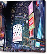 Times Square Acrylic Print