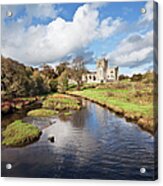 Tintern Abbey And River, County Acrylic Print