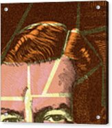 Top Of Man's Head Acrylic Print