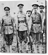 Trio Of British Soldiers Acrylic Print