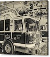 Truck And Engine 211 Acrylic Print