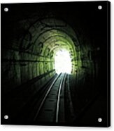 Tunnel Of Railway Acrylic Print