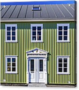 Typical Icelandic Building Acrylic Print