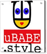 Ubabe T Shirt Acrylic Print