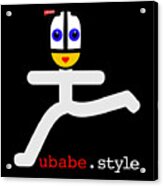 Ubabe Style Runner Acrylic Print