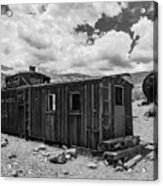 Union Pacific Caboose Acrylic Print