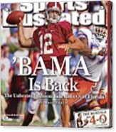 University Of Alabama Qb Brodie Croyle Sports Illustrated Cover Acrylic Print