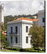 University Of California At Berkeley Sproul Plaza And Sather Tower Campanile Dsc6923 Acrylic Print