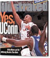 University Of Connecticut Ricky Moore, 1999 Ncaa National Sports Illustrated Cover Acrylic Print