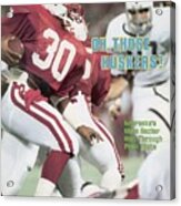University Of Nebraska Mike Rozier, 1983 Kickoff Classic Sports Illustrated Cover Acrylic Print