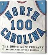 University Of North Carolina Basketball Memorabilia Sports Illustrated Cover Acrylic Print