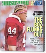 University Of Oklahoma Brian Bosworth, Steroids On Campus Sports Illustrated Cover Acrylic Print