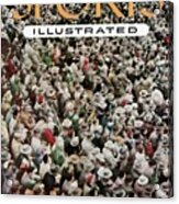 University Of Oklahoma Fans Sports Illustrated Cover Acrylic Print